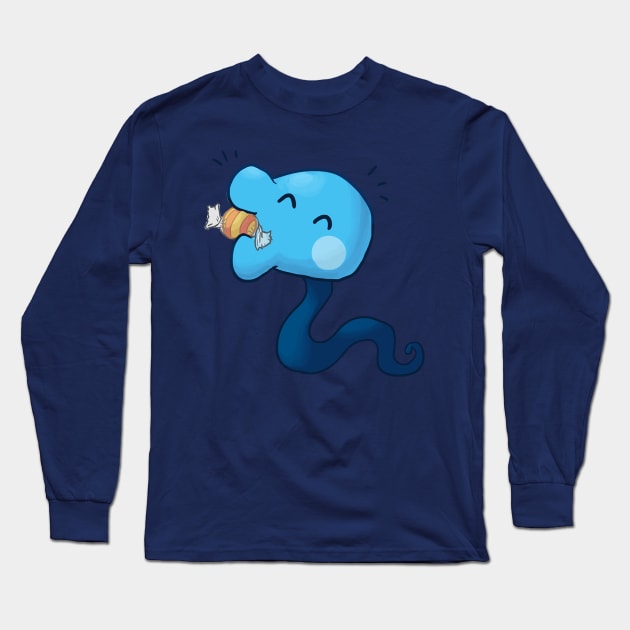 Nyorotchi (Tamagotchi) Long Sleeve T-Shirt by ZioCorvid